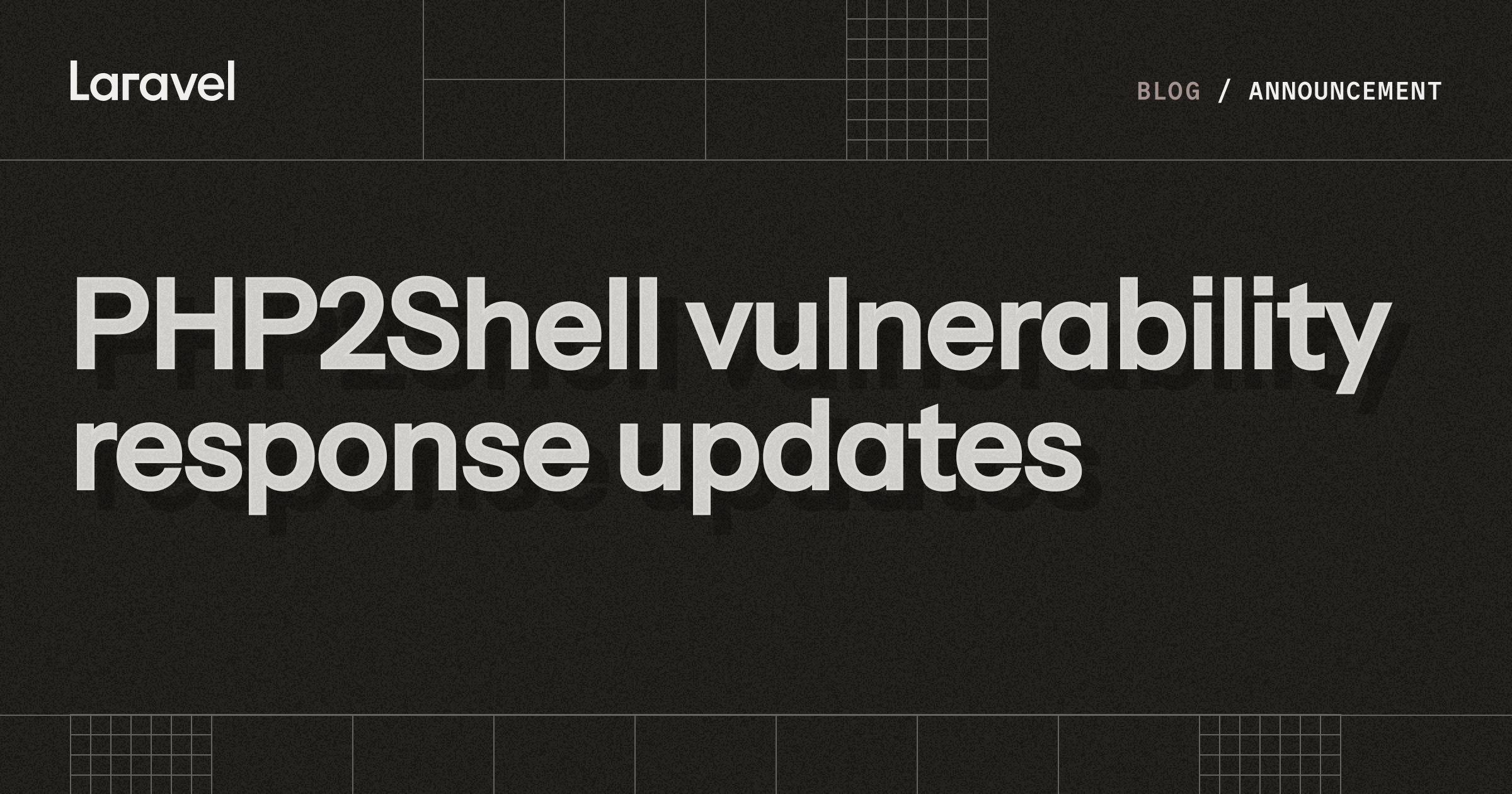 PHP critical vulnerability response updates | Laravel - The clean stack ...